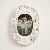 "Homeward bound" - Holiday Cards in Pine by Jennifer Wick - Front