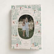 "Homeward bound" - Holiday Cards in Pine by Jennifer Wick - Folded Card