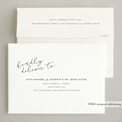 "Twice as Happy" - Holiday Cards in Chimney Coal by Kaydi Bishop - FREE Recipient Addressing