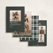 "Hope" - Holiday Cards in Fir by Blustery August - Back of Card Options
