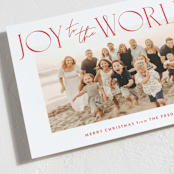 "joy aligned" - Holiday Cards in Santa by Jackie Crawford - Detail