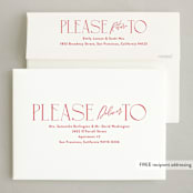 "joy aligned" - Holiday Cards in Santa by Jackie Crawford - FREE Recipient Addressing