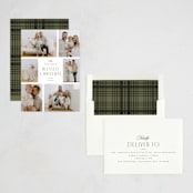 "Fenway" - Holiday Cards in Balsam by Kristie Kern - Assembled