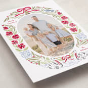 "Swan Carols" - Holiday Cards in Stocking by Cindy Reynolds - Detail