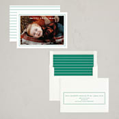 "Simple Things" - Holiday Cards in Pine by Liz Conley - Assembled
