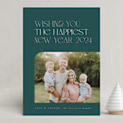 "In Love" - Holiday Cards in Spruce by Ana de Sousa - Front