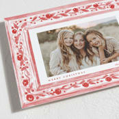 "Decorative Vintage Frame" - Holiday Cards in Candy Cane by Lucrecia Caporale - Detail