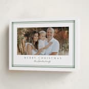 "Trim" - Holiday Cards in Pine by Lea Delaveris - Folded Card