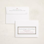 "Trim" - Holiday Cards in Garland by Lea Delaveris - FREE Recipient Addressing