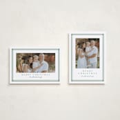 "Trim" - Holiday Cards in Pine by Lea Delaveris - Photo Orientation Options