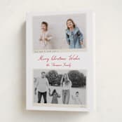 "Vintage Snapshots" - Holiday Cards in Stocking by Ashlee Townsend - Folded Card