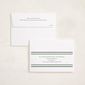 "Cinq" - Holiday Cards in Buttercream by Morgan Kendall - FREE Recipient Addressing