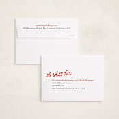"Holiday Delight" - Holiday Cards in Candy Cane by Alicia Schultz - FREE Recipient Addressing