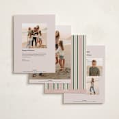 "Viewfinder" - Holiday Cards in Sugar Plum by Morgan Kendall - Back of Card Options
