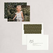 "b l e s s i n g s" - Holiday Cards in Snow by Aspacia Kusulas - Assembled