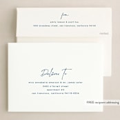 "Christmas Blessings" - Holiday Cards in Frost by fatfatin - FREE Recipient Addressing