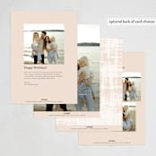 "gianduja" - Holiday Cards in Halo by chocomocacino - Back of Card Options