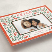 "Peaceful Garden" - Holiday Cards in Cherry by Elly - Detail