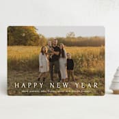 "Vast" - Holiday Cards in Snow by Amy Kross - Front