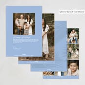 "Christmas Vacay" - Holiday Cards in Sky by Design Lotus - Back of Card Options