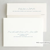 "Christmas Vacay" - Holiday Cards in Sky by Design Lotus - FREE Recipient Addressing