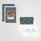 "Adeline" - Holiday Cards in Saphire by Vivian Yiwing - Assembled