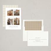 "Gratitude" - Holiday Cards in Snow by Pippa Shaw - Assembled