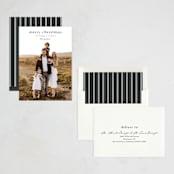 "Typed up" - Holiday Cards in Ink by Stacey Meacham - Assembled