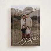 "Sophisticate" - Holiday Cards in Snow by Nicoletta Savod - Front