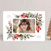 "Rejoice in Blessings" - Holiday Cards in Ruby by Chris Griffith - Front