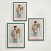 "Ribbon Frame" - Holiday Cards in Holly Sprig by Carolyn MacLaren - Formats Available