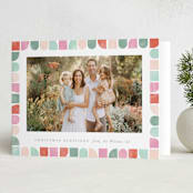 "Retro Shapes" - Holiday Cards in Mixed Gummies by Creo Study - Folded Card