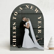 "Styled Arch" - Holiday Cards in Cookie Dough by Mansi Verma - Front