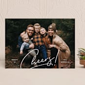 "Shout" - Holiday Cards in Snow by Lauren Chism - Front