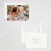 "Love and Wonder" - Holiday Cards in Snowflake by Jessica Williams - Assembled