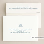 "Gradient Greetings" - Holiday Cards in Frost by Baumbirdy - FREE Recipient Addressing