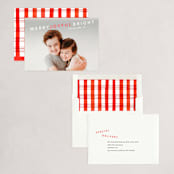 "Ticking Turn" - Holiday Cards in Snow by Amy Kross - Assembled