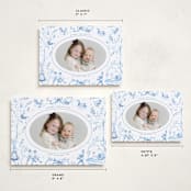 "12 Days of Christmas Toile" - Holiday Cards in Ice by Teju Reval - Formats Available