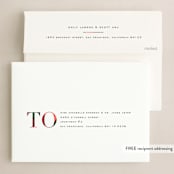 "Joy In Plaid" - Holiday Cards in Holly by Leah Bisch - FREE Recipient Addressing