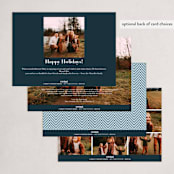"large name" - Holiday Cards in Twilight by lena barakat - Back of Card Options
