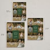 "post script" - Holiday Cards in Juniper by Jennifer Wick - Formats Available