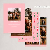 "Dancing Elves" - Holiday Cards in Gumdrop by Jessie Steury - Back of Card Options