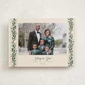 "evergreen garlands" - Holiday Cards in Eggnog by Rebecca Durflinger - Front