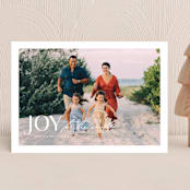 "script and sans serif" - Holiday Cards in Frost by Karidy Walker - Front