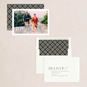 "script and sans serif" - Holiday Cards in Frost by Karidy Walker - Assembled