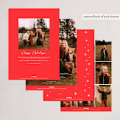 "a sparkling holiday" - Holiday Cards in Snow by Liz Conley - Back of Card Options