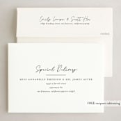 "a sparkling holiday" - Holiday Cards in Snow by Liz Conley - FREE Recipient Addressing