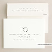 "O come, adore Him" - Holiday Cards in Coal by Ana de Sousa - FREE Recipient Addressing