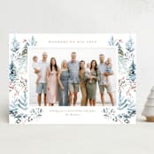 "Heavenly Forest" - Holiday Cards in Ice by Petra Kern - Front