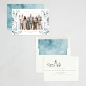 "Heavenly Forest" - Holiday Cards in Ice by Petra Kern - Assembled